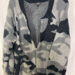 Torrid Camo Cardigan Sweater